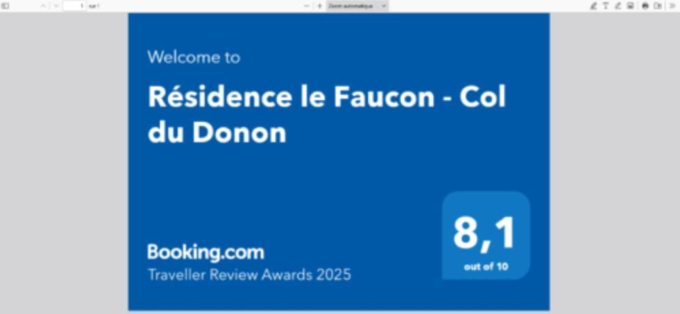 Residence Le Faucon - Col Du Donon Grandfontaine  Ngoại thất bức ảnh